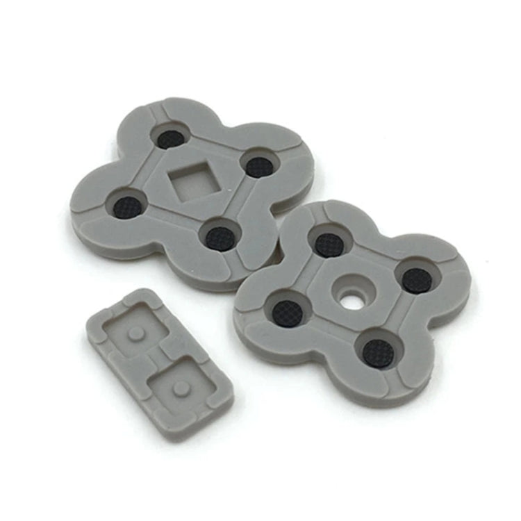 For NDSL NDS Lite Game 6 sets Conductive Rubber Pad Soft Silicone Adhesive Button Pads, Conductive Rubber Pad