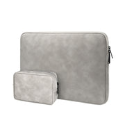 ND12 Borsa per laptop leggera impermeabile resistente all'usura in pelle di agnello, 13.3 inches, 14.1-15.4 inches