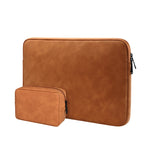 ND12 Borsa per laptop leggera impermeabile resistente all'usura in pelle di agnello, 13.3 inches, 14.1-15.4 inches