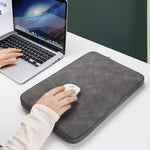 ND12 Borsa per laptop leggera impermeabile resistente all'usura in pelle di agnello, 13.3 inches, 14.1-15.4 inches