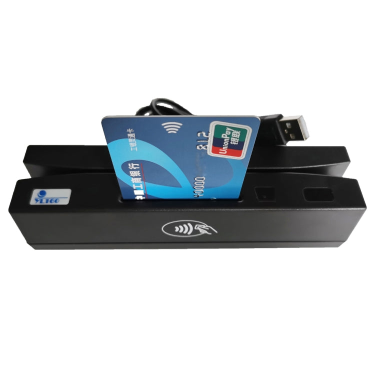 YL160 Lettore di induzione di carte magnetiche per schede IC 4 in 1, 4 in 1