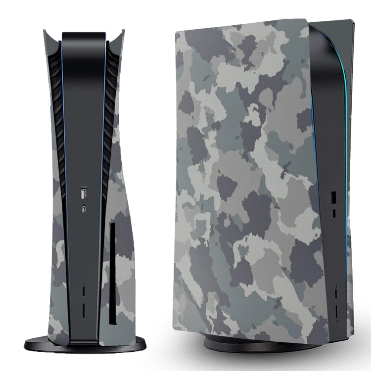 Per la versione CD-ROM PS5 Console di gioco Cover protettiva per conchiglia mimetica, Camouflage