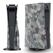Per la versione CD-ROM PS5 Console di gioco Cover protettiva per conchiglia mimetica, Camouflage