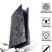 Per la versione CD-ROM PS5 Console di gioco Cover protettiva per conchiglia mimetica, Camouflage