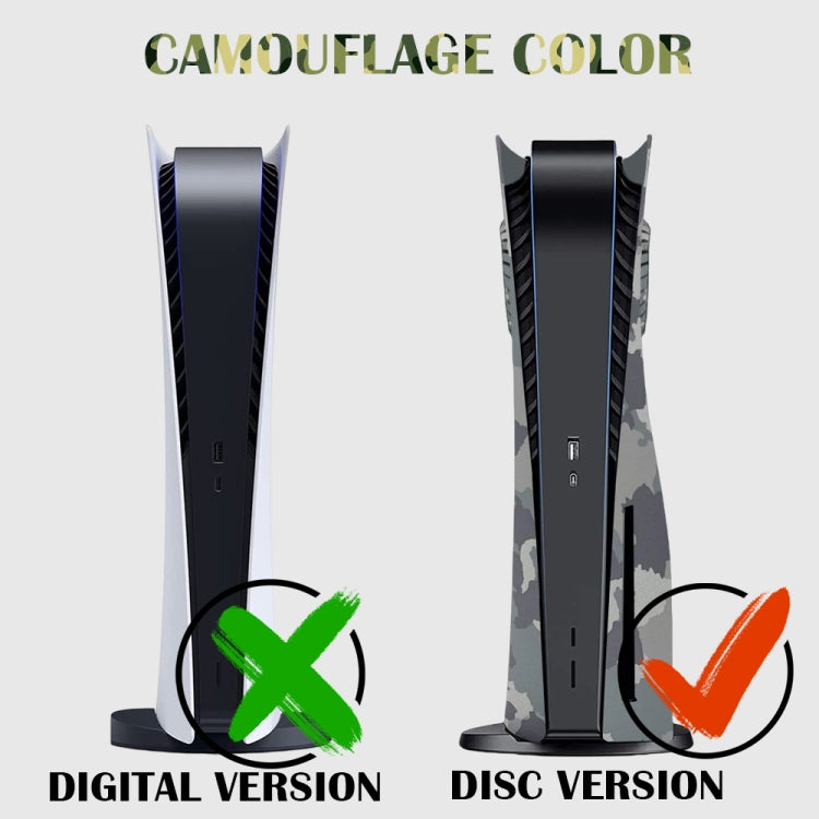 Cover protettiva camouflage per PS5 versione CD-ROM