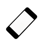For Switch 2DS XL LL Upper Screen Mirror Cover Protector (For 2DS XL LL Upper Screen White, For 2DS XL LL Upper Screen Black)
