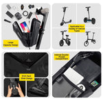 WILD MAN ES8X Borsa per scooter elettrico per bicicletta a smontaggio rapido Borsa rigida in EVA, Fast Disassembly 2L, Fast Disassembly 3L, Fast Disassembly 4L