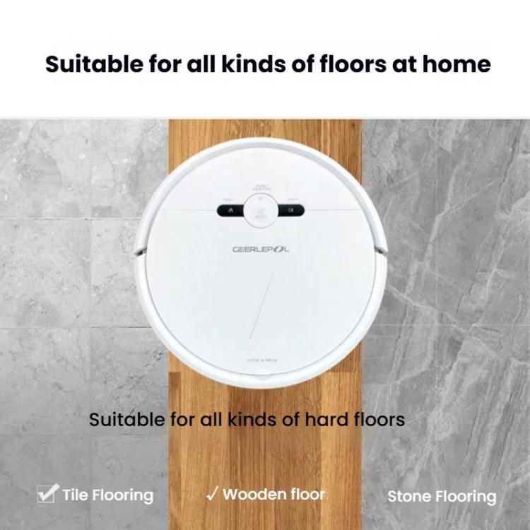 Serbatoio acqua e contenitore polvere 2 in 1 per GEERLEPOL D2-001