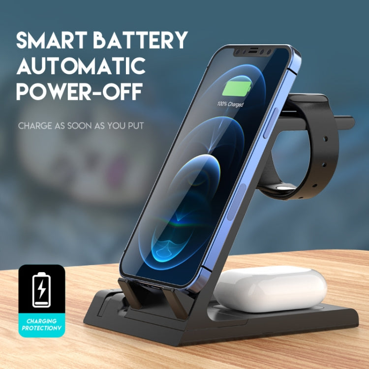 Base di ricarica wireless 6 in 1 con porta USB-C