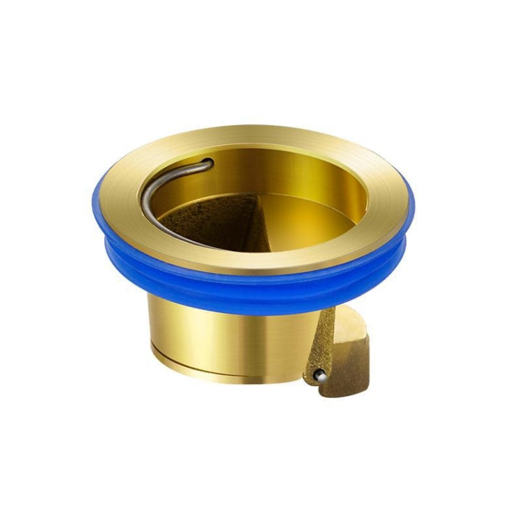 Deodorante per scarico a pavimento in ottone Nucleo interno Bagno Toilette universale, Brass