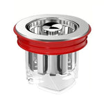Scarico a pavimento del bagno Deodorante Guarnizione Coperchio interno Nucleo WC Tubo anti-insetto universale, PVC