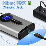 Microfono wireless lavalier USB per smartphone e DSLR
