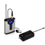 Microfono wireless lavalier USB per smartphone e DSLR