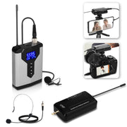 Microfono wireless lavalier USB per smartphone e DSLR