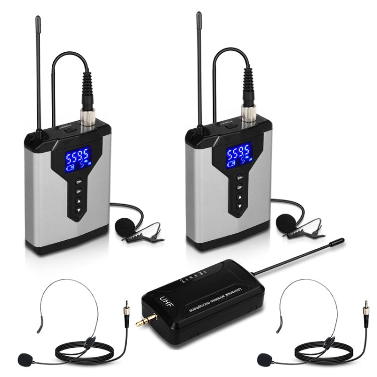 Microfono wireless lavalier USB per smartphone e DSLR