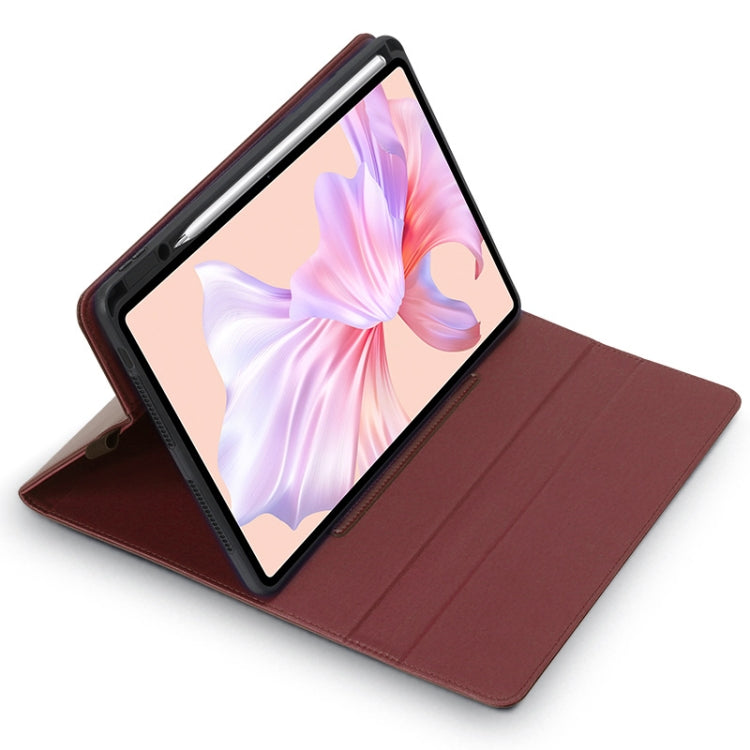 Custodia protettiva per tablet magnetico girevole in pelle di agnello in microfibra, For Huawei MatePad Pro 12.6 inches
