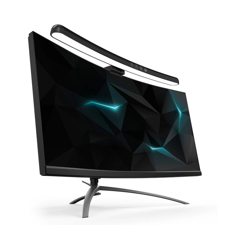 Lampada a sospensione con schermo curvo per computer portatile Lampada da scrivania per computer, Curved Without RGB Backlight, Curved With RGB Backlight