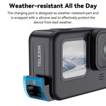Coperchio laterale impermeabile per GoPro Hero11/10/9 Black