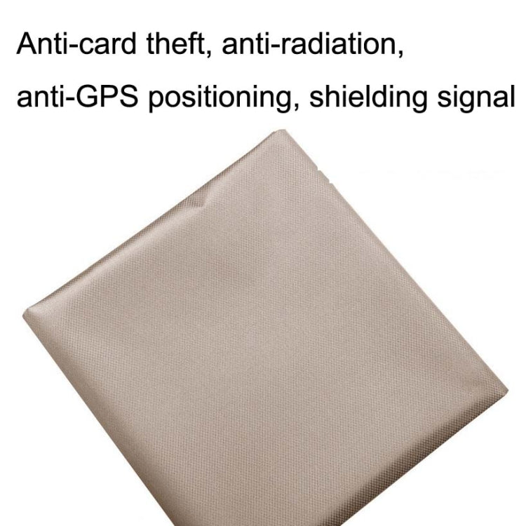 ZD-LG-008 Lingge Fodera di schermatura del segnale anti-radiazioni EMF / EMI / RF / RFID Panno morbido, dimensioni:, 0.5m, 1m, 2m, 3m, 4m, 5m