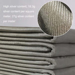 ZDY-1 Tessuto elasticizzato per maschera antibatterica in tessuto anti-radiazioni in fibra d'argento sterling lavorato a maglia agli ioni d'argento, dimensioni: 1 metro quadrato, 1 Square Meter