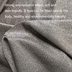 ZDY-1 Tessuto elasticizzato per maschera antibatterica in tessuto anti-radiazioni in fibra d'argento sterling lavorato a maglia agli ioni d'argento, dimensioni: 1 metro quadrato, 1 Square Meter
