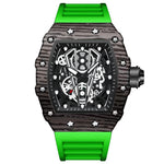 BINBOND B6577 Orologio al quarzo sportivo impermeabile a forma di barilotto 30 m