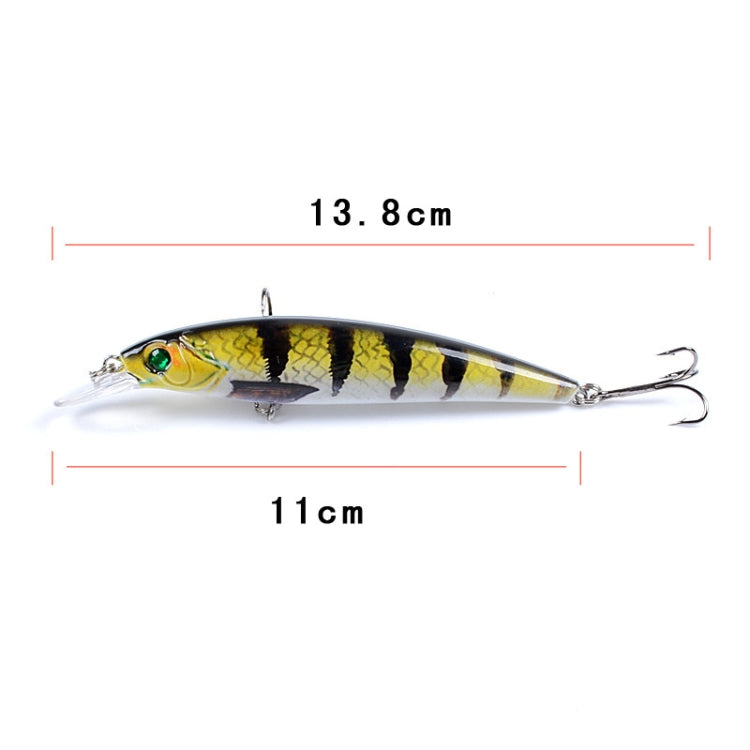 LB106 11 cm / 11,5 g esca esca da pesca bionica dipinta con esca rigida in plastica, 1, 2, 3, 4, 5, 6, 7, 8, 9, 10, 11, 12, 13, 14, 15, 16, 17, 18