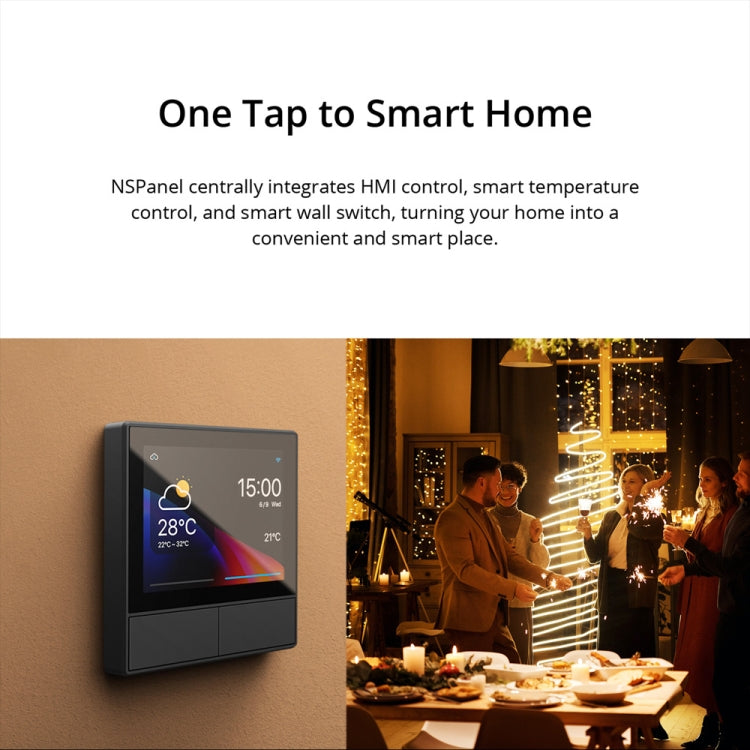 Sonoff NSPanel Termostato WiFi Touch Screen EU/US Plug