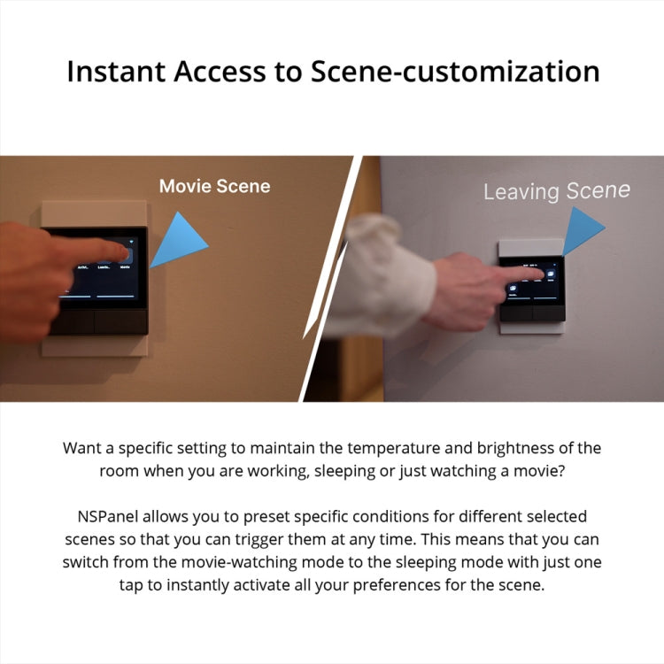 Sonoff NSPanel Termostato WiFi Touch Screen EU/US Plug