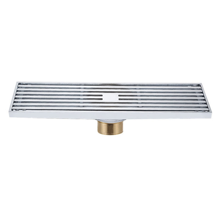 Scarico a pavimento a striscia di rame completa estesa 8x30 cm, stile:, K8034 Chrome Plated+Black Straight Row, K8034 Chrome Plated+Copper Self Seal, K8034 Chrome Plated+5.5 Deep Water Seal, K8034 Chrome Plated+Magnetic Suspension                      ...