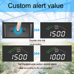 Rilevatore CO2 WiFi PTH-9CW con temperatura e umidità