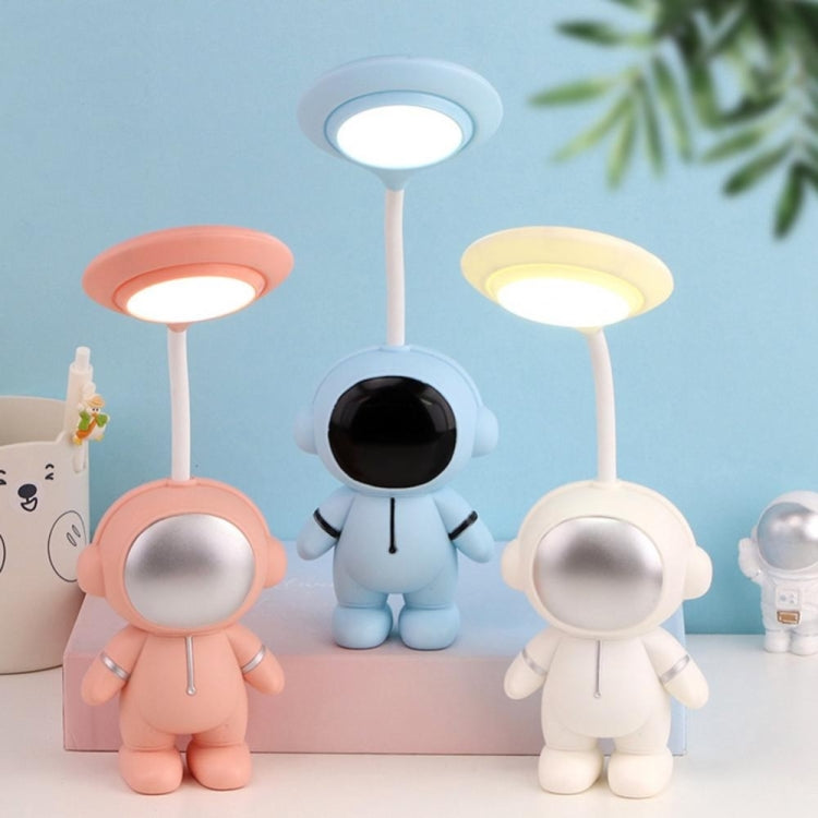 L-220903 Astronauta Protezione degli occhi Lampada da studio Lampada da lettura ricaricabile a LED, L-220903 White, L-220903 Blue, L-220903 Pink