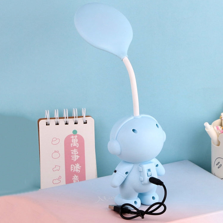 L-220903 Astronauta Protezione degli occhi Lampada da studio Lampada da lettura ricaricabile a LED, L-220903 White, L-220903 Blue, L-220903 Pink