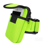 S210 Borsa da braccio in neoprene per sport all'aria aperta Borsa per cellulare Borsa portamonete, 10x17cm (Red), 10x17cm (Green), 10x17cm (Navy Blue), 10x17cm (Black), 10x17cm (Orange)