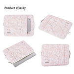 G4-89 Borsa per tablet con custodia per laptop in PU con manico telescopico, 11 Inch, 12 Inch, 13 Inch, 14 Inch, 15 Inch