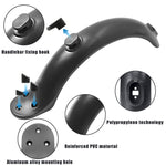 Per accessori per scooter elettrici Xiaomi M365, parafango + staffa + fanale posteriore, Black With Wrench, Black Without Wrench