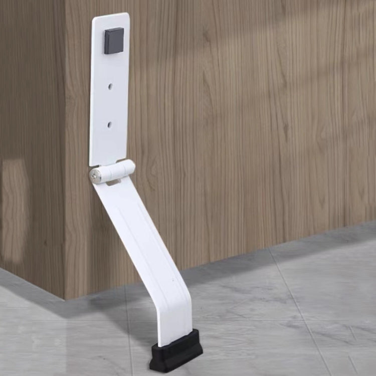 Pedale fermaporta magnetico per apertura e chiusura della porta per la parte inferiore della porta, Magnetic Door Stopper Black, Magnetic Door Stopper White
