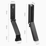 Pedale fermaporta magnetico per apertura e chiusura della porta per la parte inferiore della porta, Magnetic Door Stopper Black, Magnetic Door Stopper White