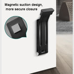 Pedale fermaporta magnetico per apertura e chiusura della porta per la parte inferiore della porta, Magnetic Door Stopper Black, Magnetic Door Stopper White