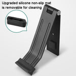 Pedale fermaporta magnetico per apertura e chiusura della porta per la parte inferiore della porta, Magnetic Door Stopper Black, Magnetic Door Stopper White
