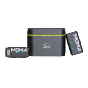 Microfono lavalier wireless MOMA Lark M1 con custodia ricarica