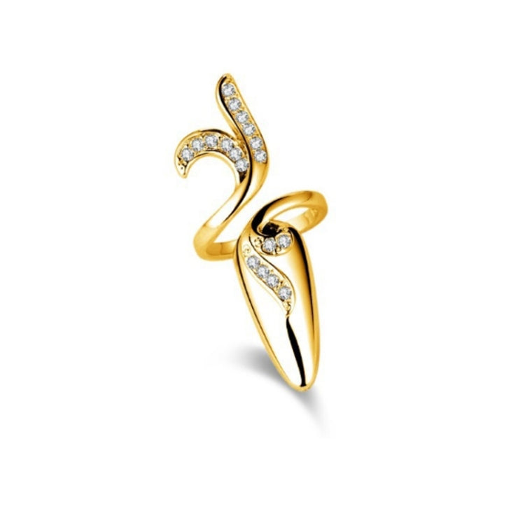 anello aperto dei monili della protezione del chiodo del diamante 5pcs, Silver Index Finger, Silver Middle Finger, Silver Ring Finger, Silver Little Finger, Gold Index Finger, Gold Middle Finger, Gold Ring Finger, Gold Little Finger