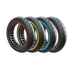 Pneumatico solido a nido d'ape da 8 pollici per scooter elettrico per Xiaomi M365/M365 Pro /1S/Pro2/Essential, Inner Honeycomb Red, Inner Honeycomb Blue, Inner Honeycomb Yellow, Inner Honeycomb Black