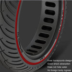 Pneumatico solido a nido d'ape da 8 pollici per scooter elettrico per Xiaomi M365/M365 Pro /1S/Pro2/Essential, Inner Honeycomb Red, Inner Honeycomb Blue, Inner Honeycomb Yellow, Inner Honeycomb Black