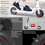 Pneumatico solido a nido d'ape da 8 pollici per scooter elettrico per Xiaomi M365/M365 Pro /1S/Pro2/Essential, Inner Honeycomb Red, Inner Honeycomb Blue, Inner Honeycomb Yellow, Inner Honeycomb Black