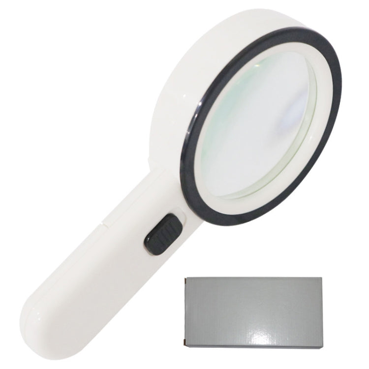 Lente d'ingrandimento portatile 30X con luce LED 80mm
