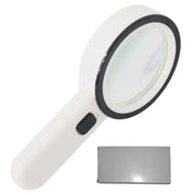 Lente d'ingrandimento HD portatile 30X JHS407 con luce a LED, 80mm 30X