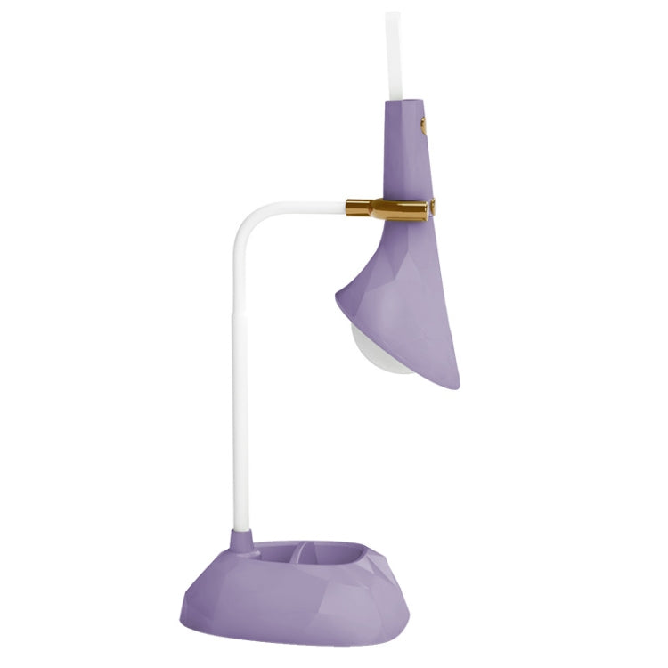 Lampada da tavolo Diamond rimovibile con base Ricarica USB Luce notturna a temperatura colore a 3 velocità