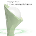 Lampada da tavolo Diamond rimovibile con base Ricarica USB Luce notturna a temperatura colore a 3 velocità