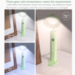 Torcia pieghevole Lampada da scrivania Ricarica USB Luce notturna dormitorio per studenti
